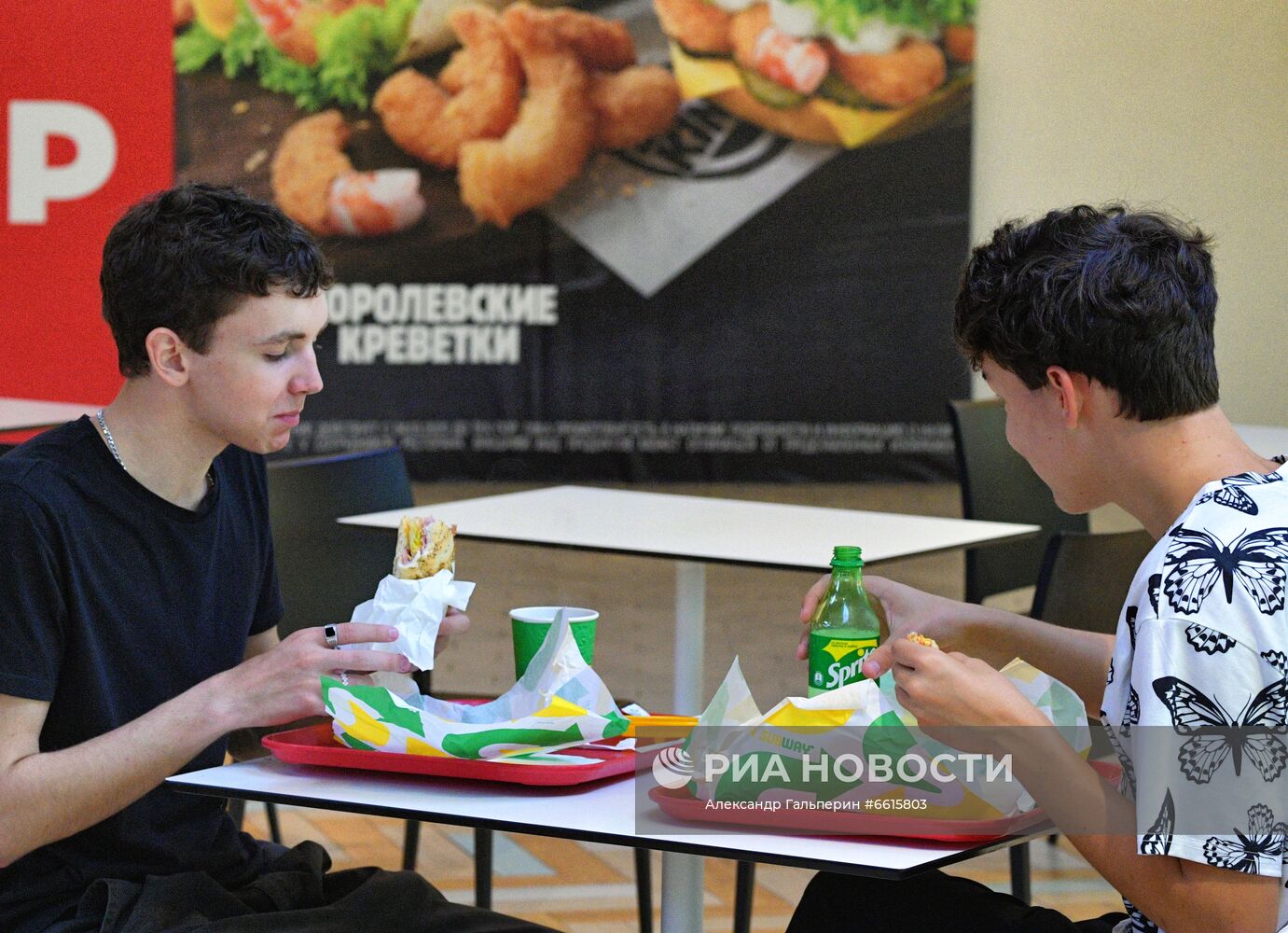 Возобновление работы фудкортов в Санкт-Петербурге