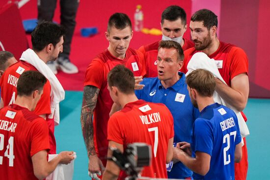 Олимпиада-2020. Волейбол. Мужчины. Матч Канада - Россия