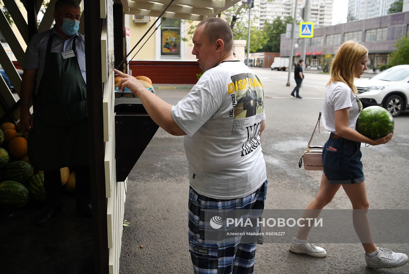 Бахчевые развалы в Москве