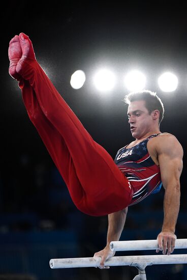 Олимпиада-2020. Спортивная гимнастика. Мужчины. Параллельные брусья