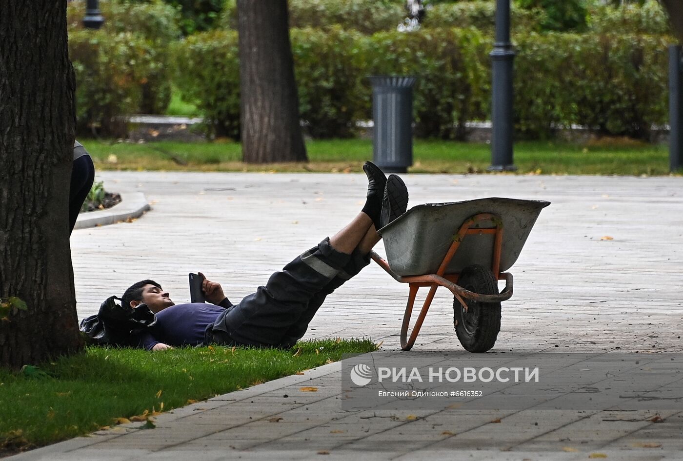 Благоустройство района Пресня