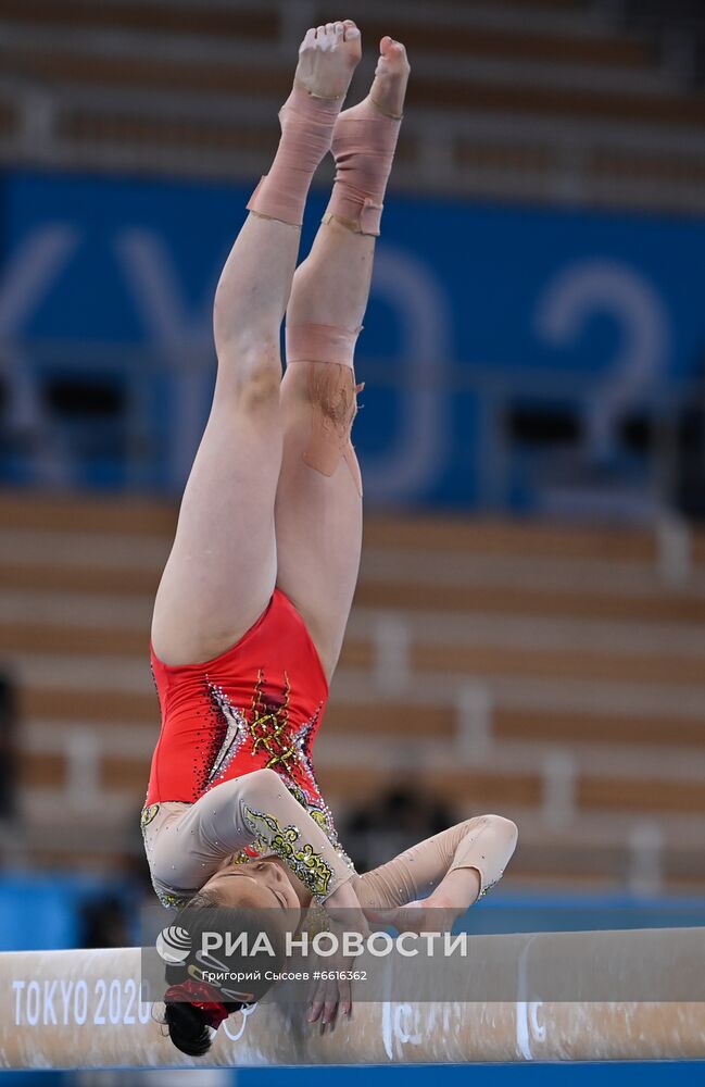 Олимпиада-2020. Спортивная гимнастика. Женщины. Бревно