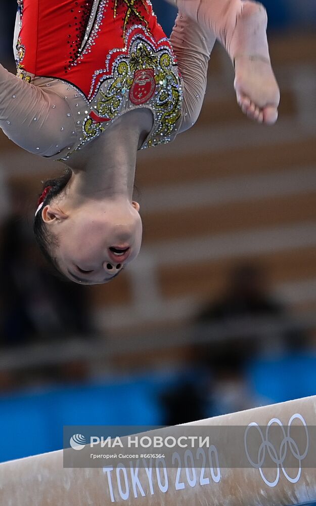 Олимпиада-2020. Спортивная гимнастика. Женщины. Бревно