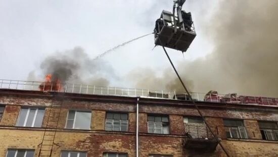 Пожар в жилом доме во Владимирской области