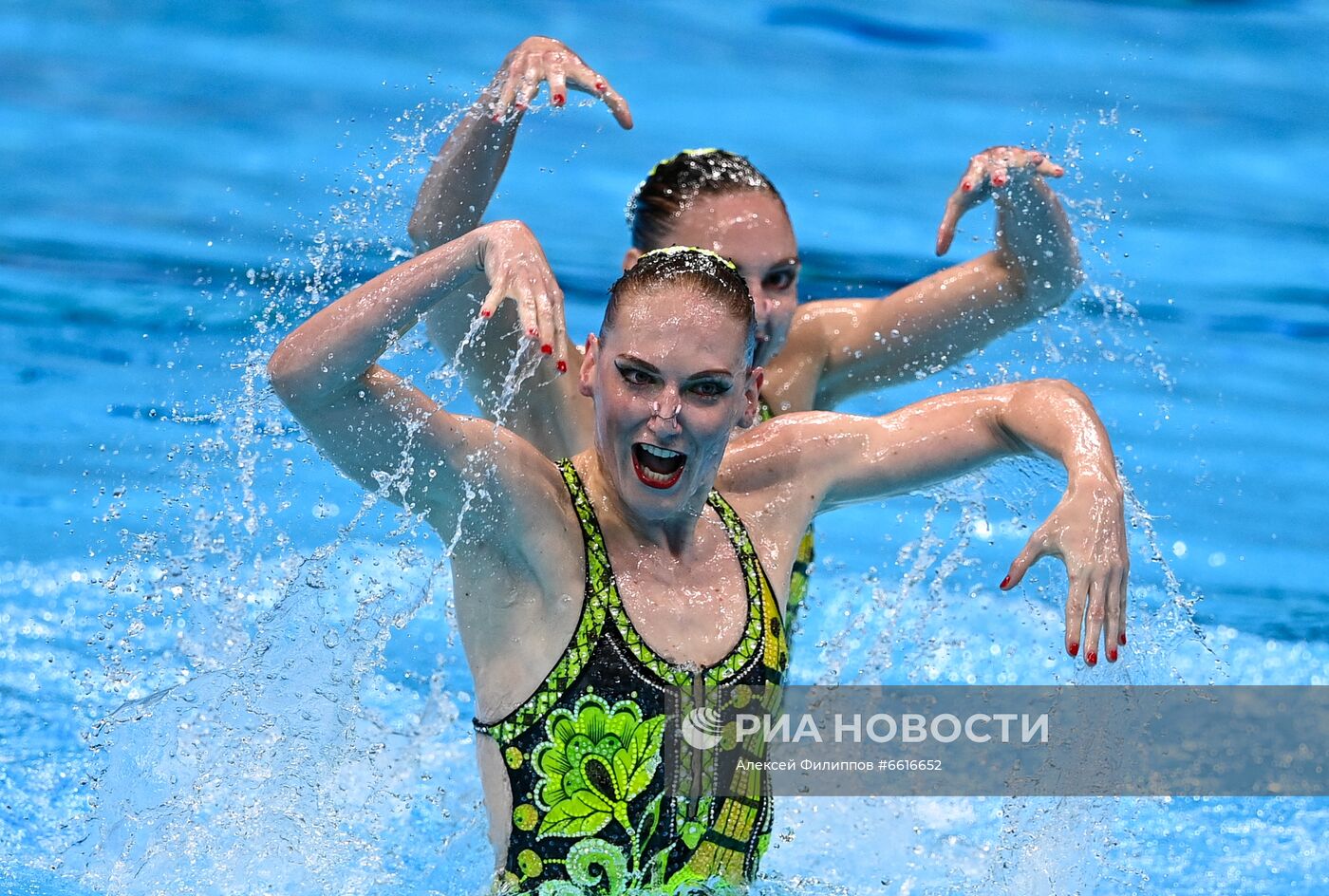 Олимпиада-2020. Синхронное плавание. Дуэты. Техническая программа