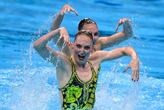 Олимпиада-2020. Синхронное плавание. Дуэты. Техническая программа