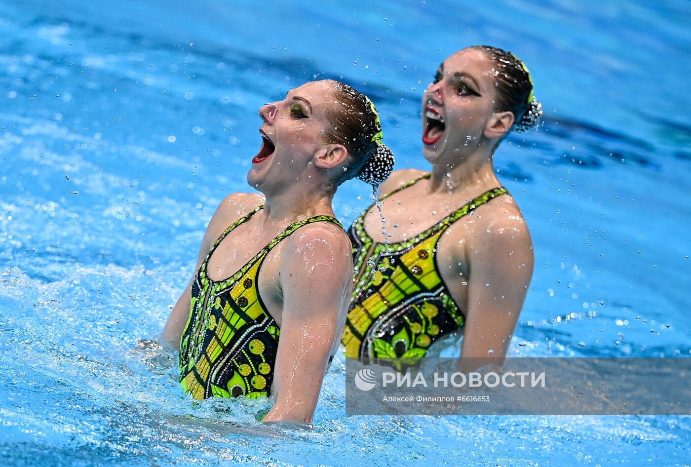 Олимпиада-2020. Синхронное плавание. Дуэты. Техническая программа