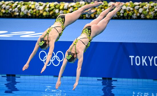 Олимпиада-2020. Синхронное плавание. Дуэты. Техническая программа