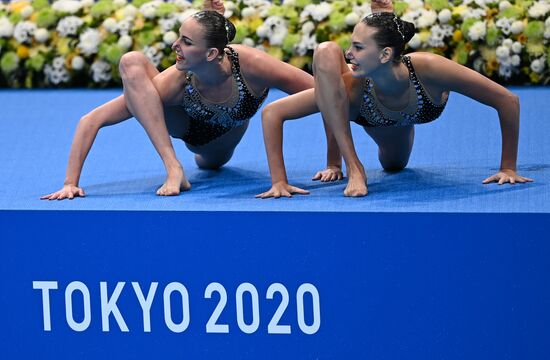 Олимпиада-2020. Синхронное плавание. Дуэты. Техническая программа