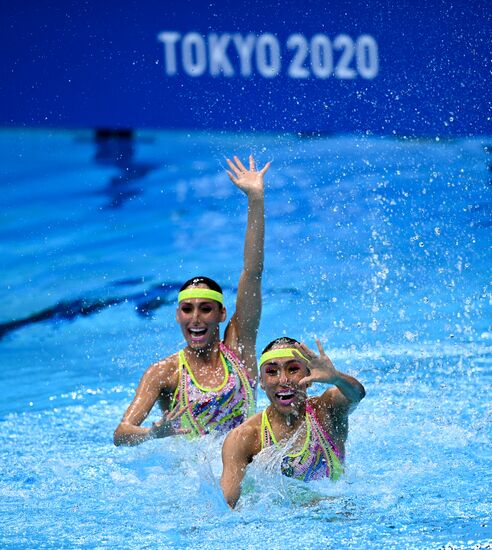 Олимпиада-2020. Синхронное плавание. Дуэты. Техническая программа