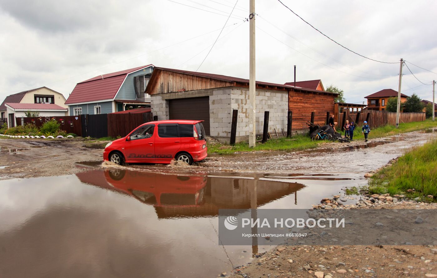 Паводки в Иркутской области