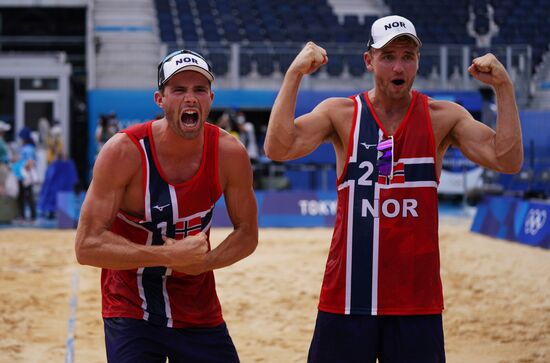 Олимпиада-2020. Пляжный волейбол. Мужчины. Лешуков/Семенов - Мол/Сорум