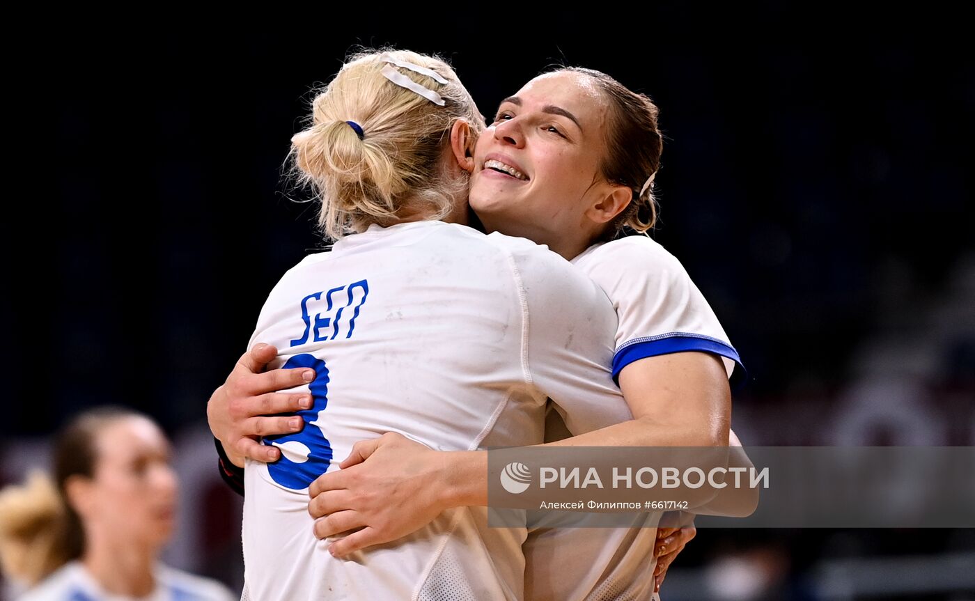 Олимпиада-2020. Гандбол. Женщины. Матч Черногория - Россия