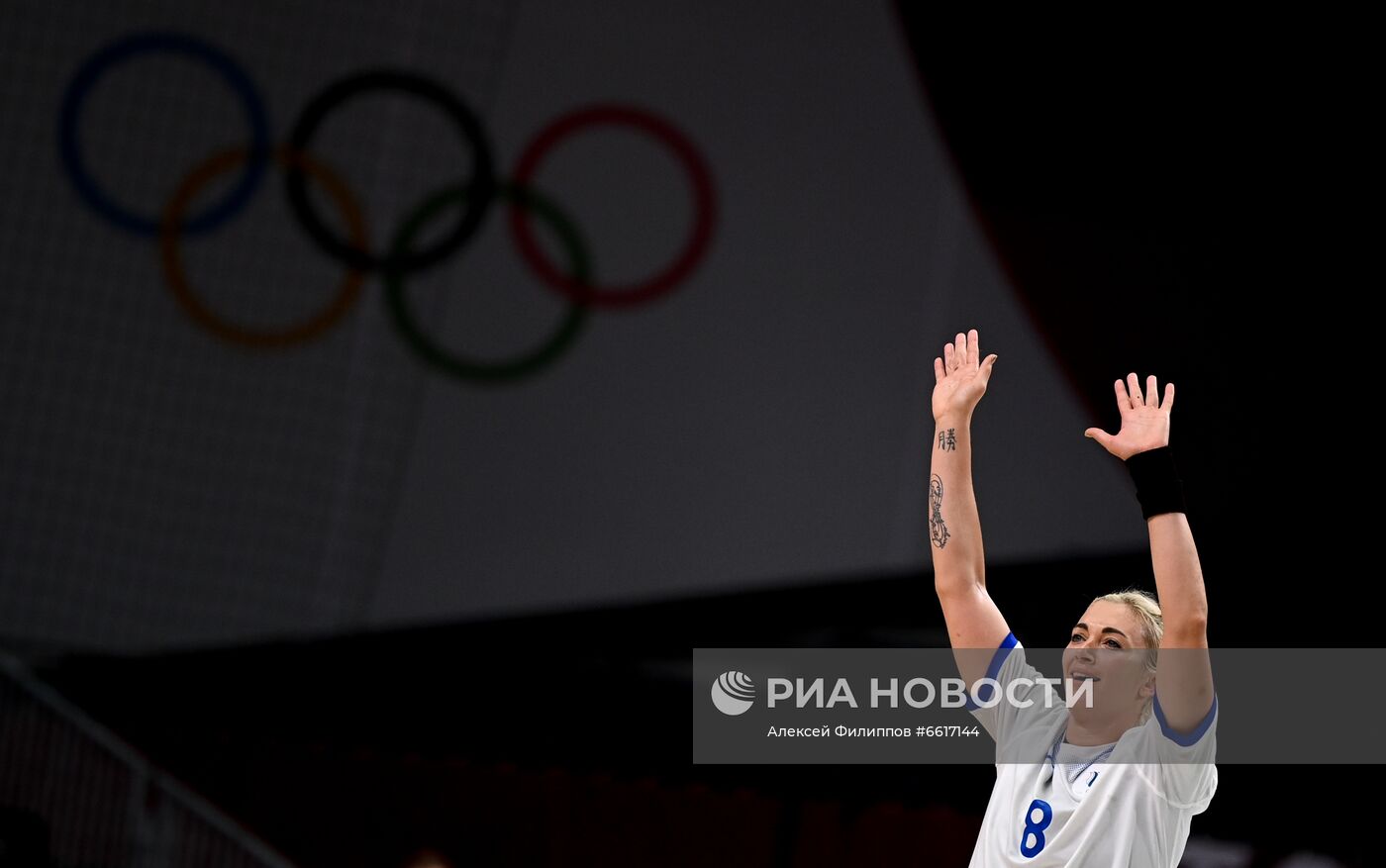 Олимпиада-2020. Гандбол. Женщины. Матч Черногория - Россия