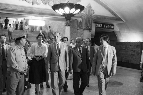 Визит премьер-министра Финляндии Харри Холкери в СССР