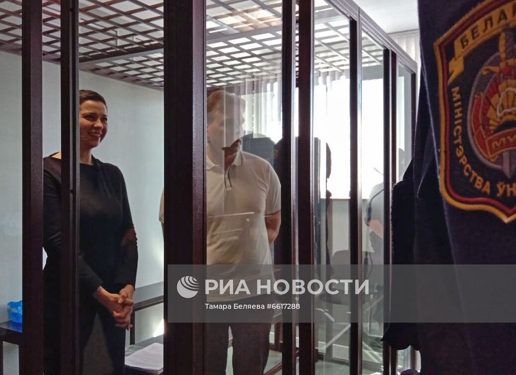 Суд по делу М. Колесниковой в Минске