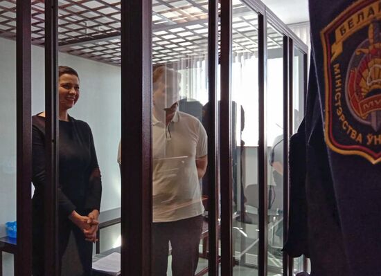 Суд по делу М. Колесниковой в Минске