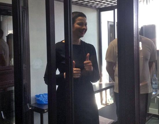 Суд по делу М. Колесниковой в Минске