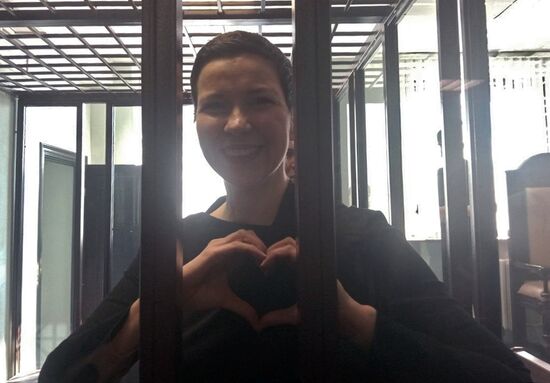 Суд по делу М. Колесниковой в Минске