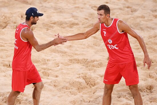 Олимпиада-2020. Пляжный волейбол. Мужчины. Тол/Уиклер - Красильников/Стояновский