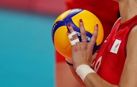 Олимпиада-2020. Волейбол. Женщины. Матч Бразилия - Россия