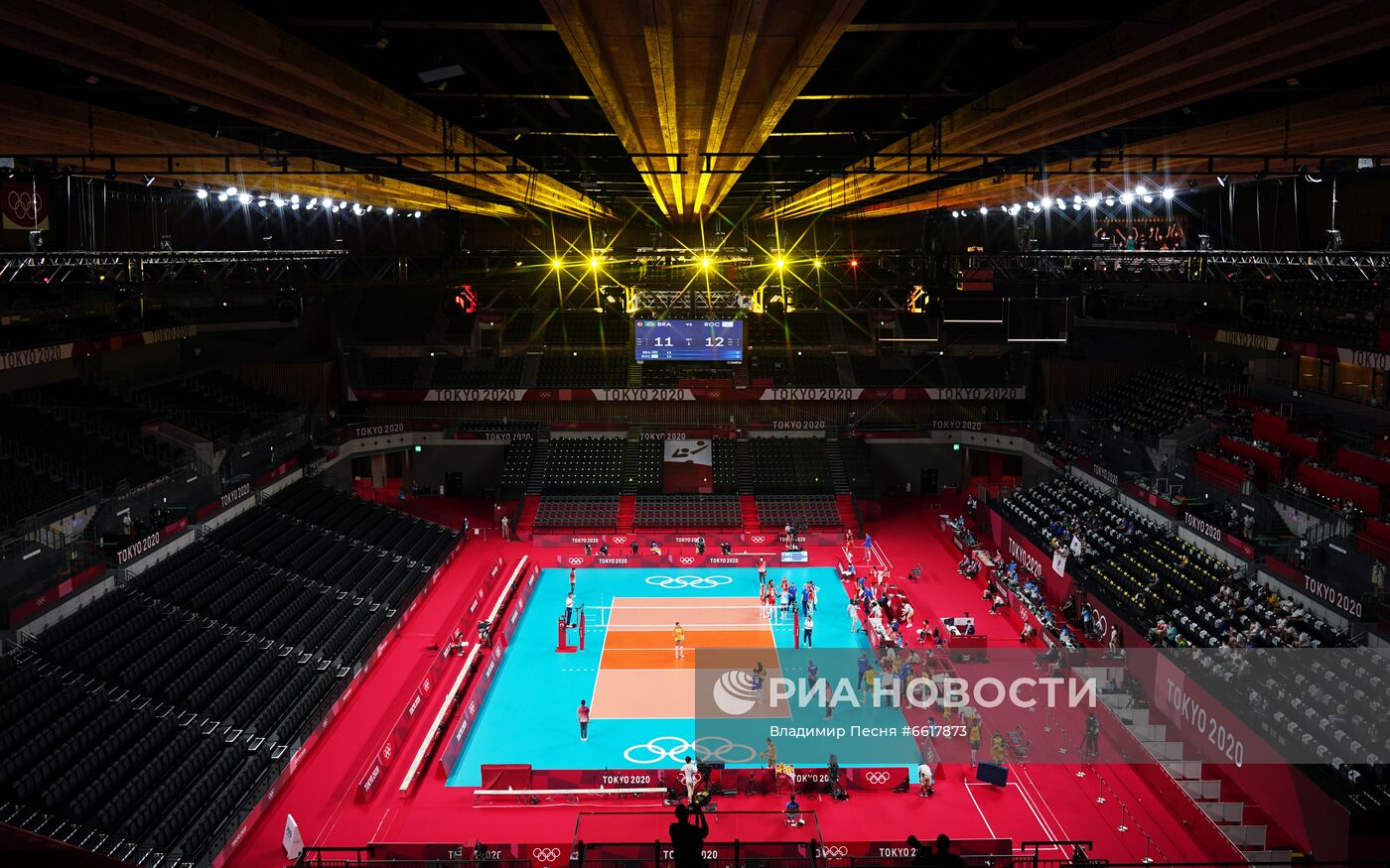 Олимпиада-2020. Волейбол. Женщины. Матч Бразилия - Россия