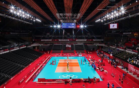 Олимпиада-2020. Волейбол. Женщины. Матч Бразилия - Россия