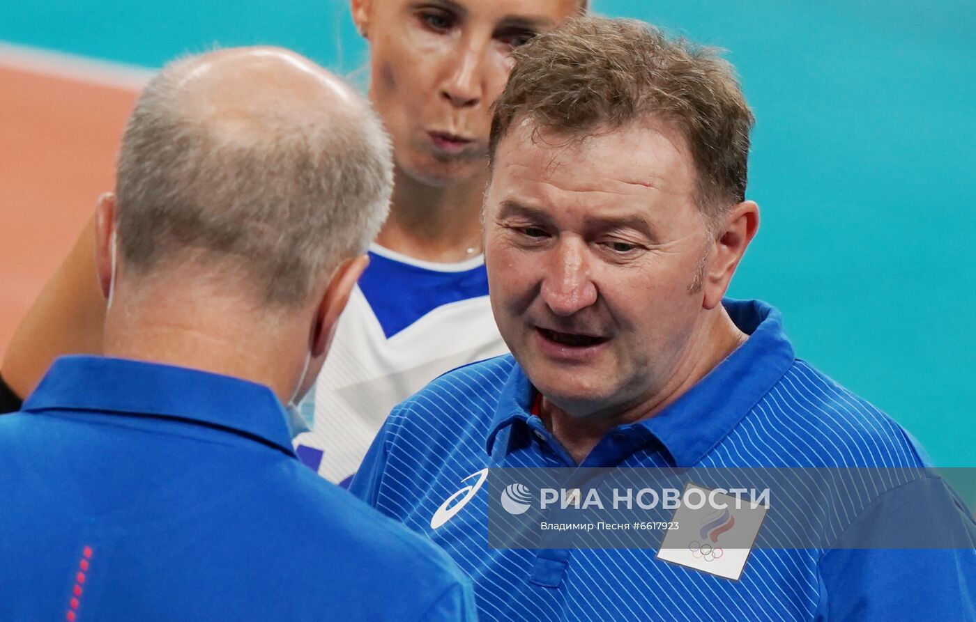 Олимпиада-2020. Волейбол. Женщины. Матч Бразилия - Россия