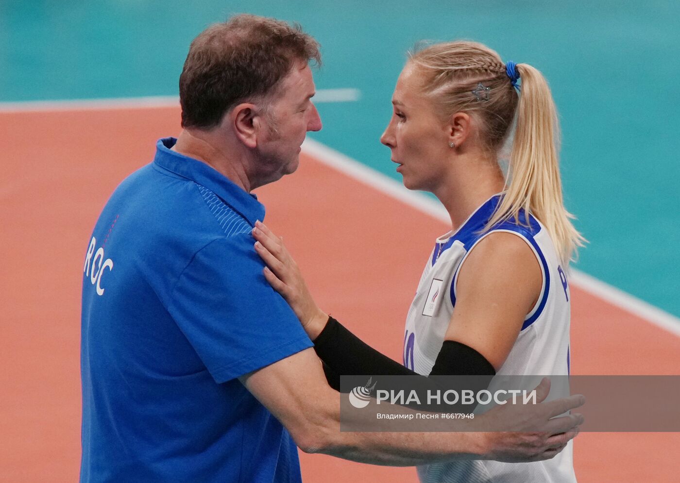 Олимпиада-2020. Волейбол. Женщины. Матч Бразилия - Россия