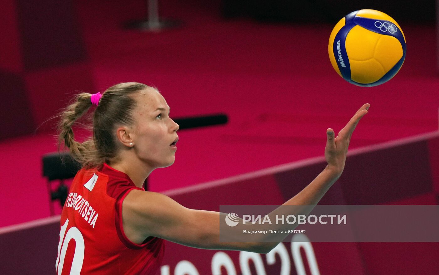 Олимпиада-2020. Волейбол. Женщины. Матч Бразилия - Россия