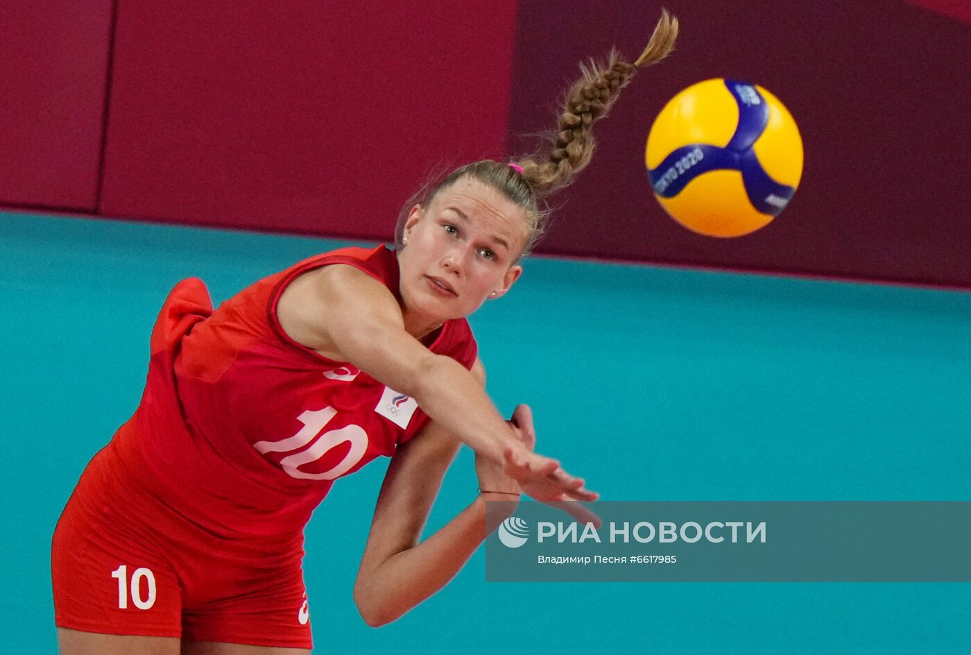 Олимпиада-2020. Волейбол. Женщины. Матч Бразилия - Россия