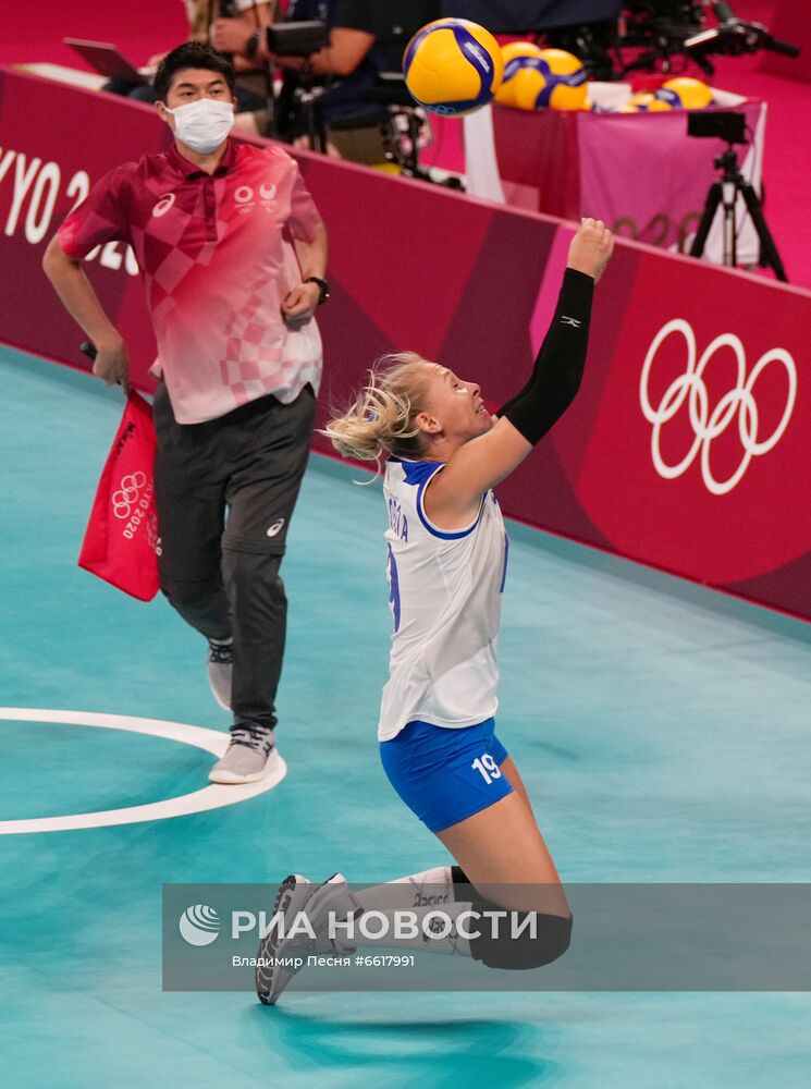 Олимпиада-2020. Волейбол. Женщины. Матч Бразилия - Россия