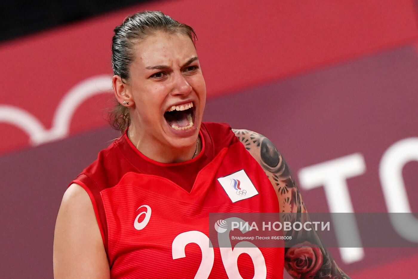 Олимпиада-2020. Волейбол. Женщины. Матч Бразилия - Россия
