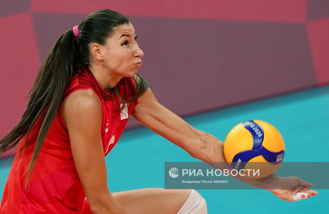 Олимпиада-2020. Волейбол. Женщины. Матч Бразилия - Россия
