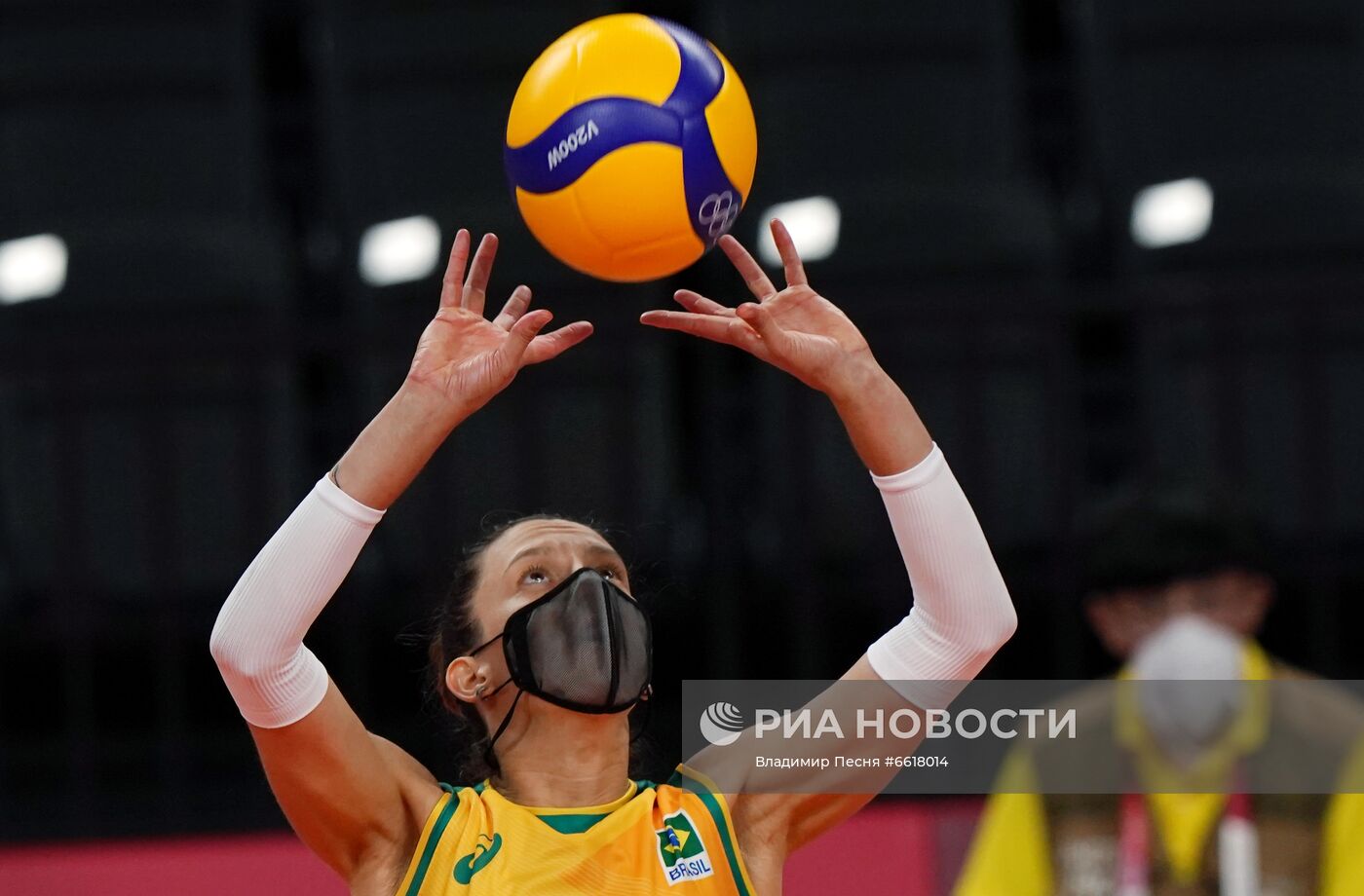 Олимпиада-2020. Волейбол. Женщины. Матч Бразилия - Россия