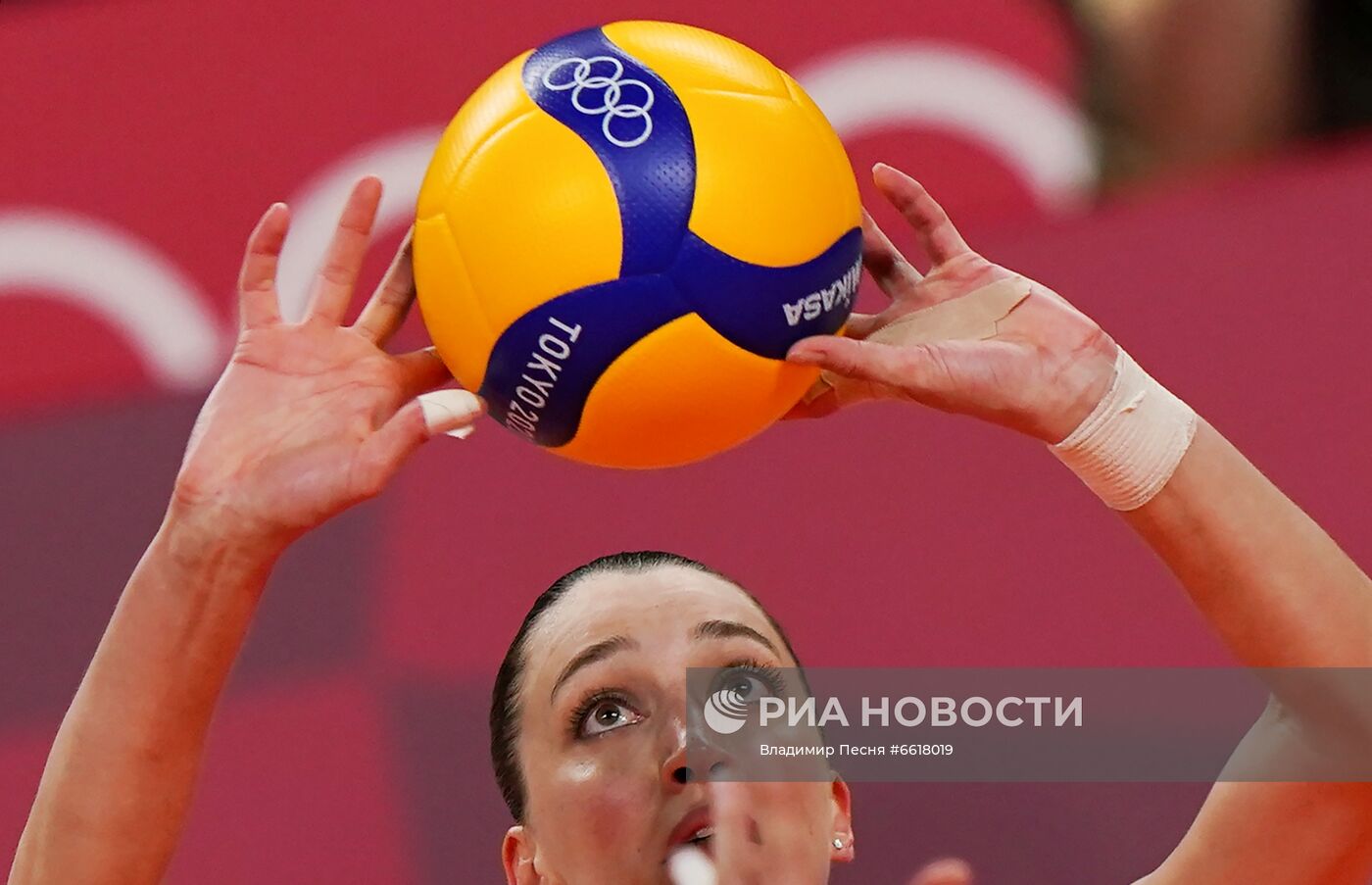 Олимпиада-2020. Волейбол. Женщины. Матч Бразилия - Россия