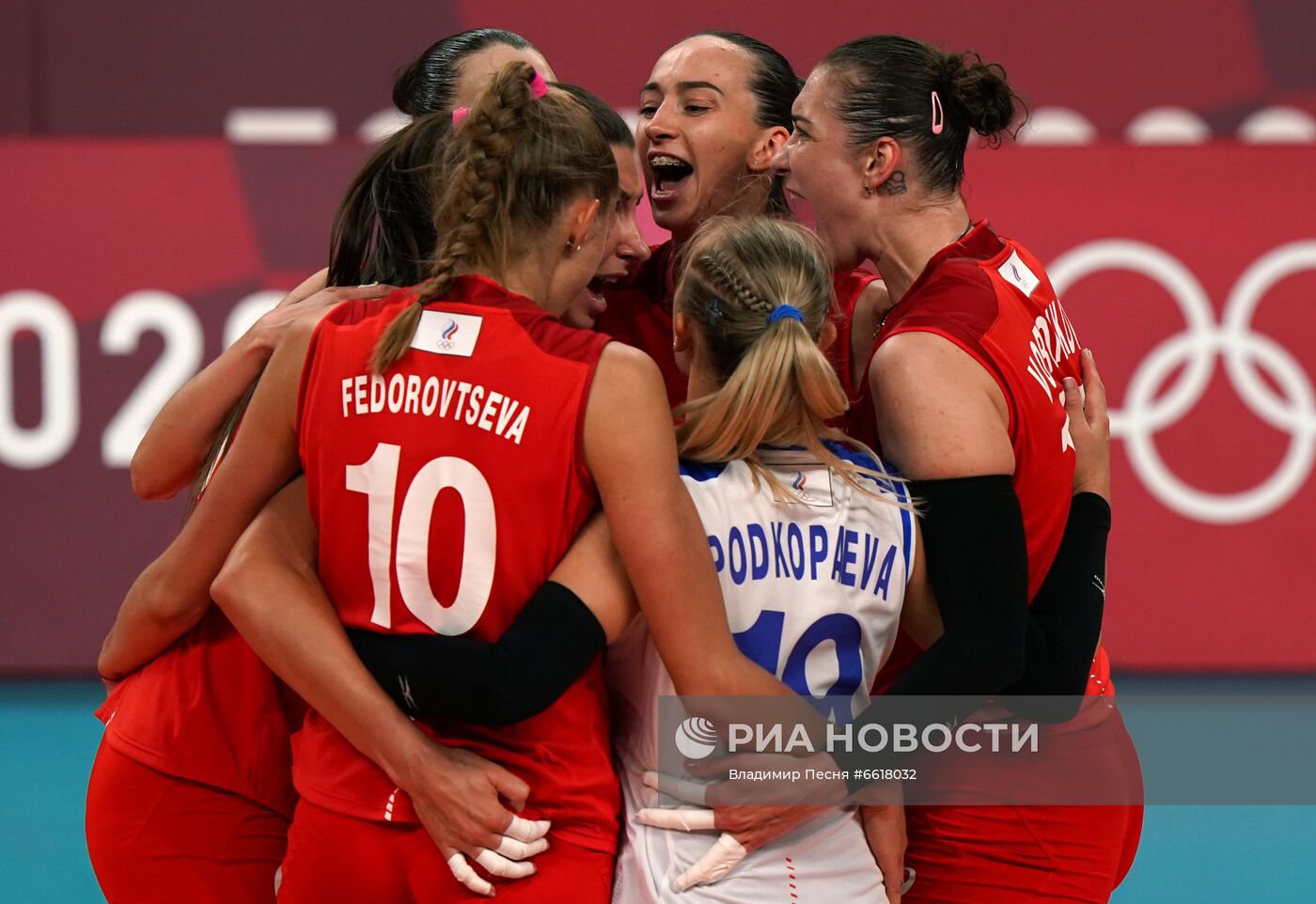 Олимпиада-2020. Волейбол. Женщины. Матч Бразилия - Россия