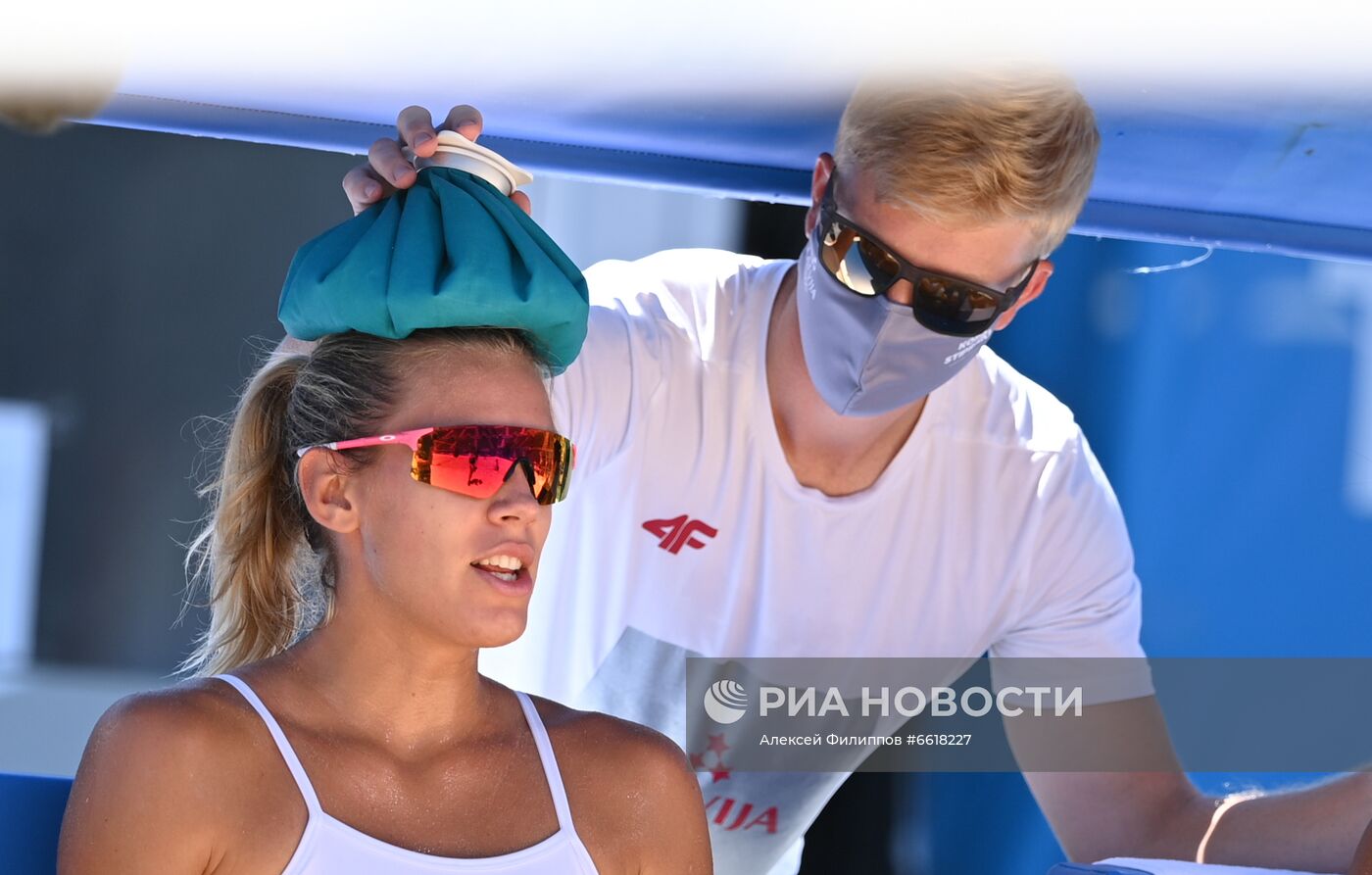 Олимпиада-2020. Пляжный волейбол. Женщины. Полуфиналы