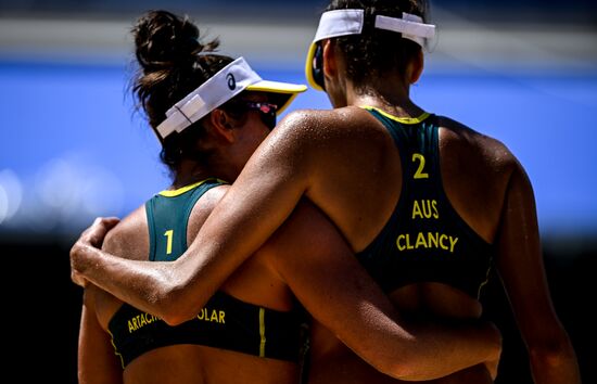 Олимпиада-2020. Пляжный волейбол. Женщины. Полуфиналы