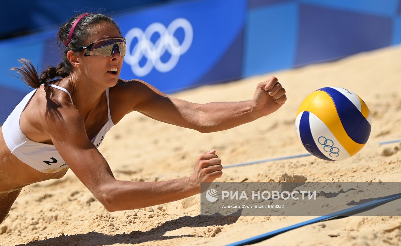 Олимпиада-2020. Пляжный волейбол. Женщины. Полуфиналы