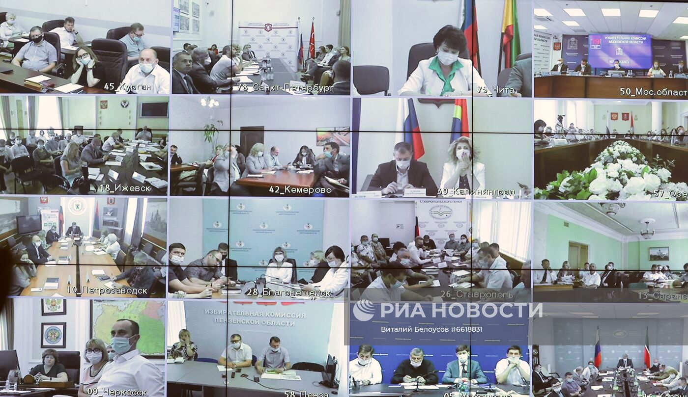 Консультации в ЦИК о новом порядке видеонаблюдения на выборах в сентябре