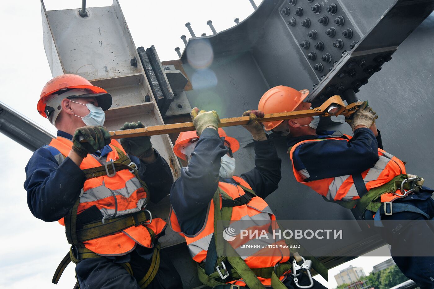 Строительство развязки на пересечении Осташковского шоссе с МКАД