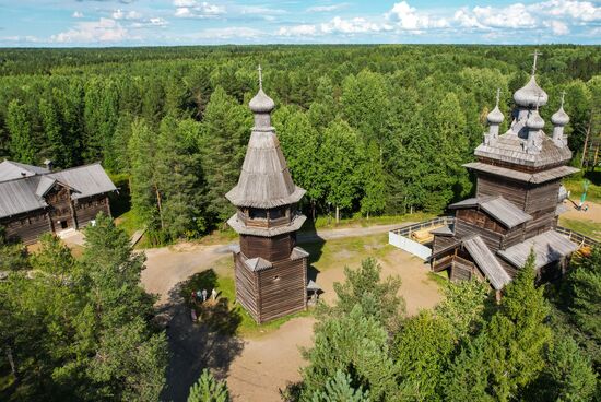 Музей деревянного зодчества "Малые Корелы" в Архангельске