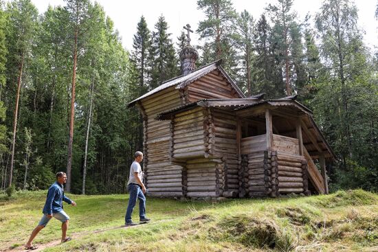 Музей деревянного зодчества "Малые Корелы" в Архангельске