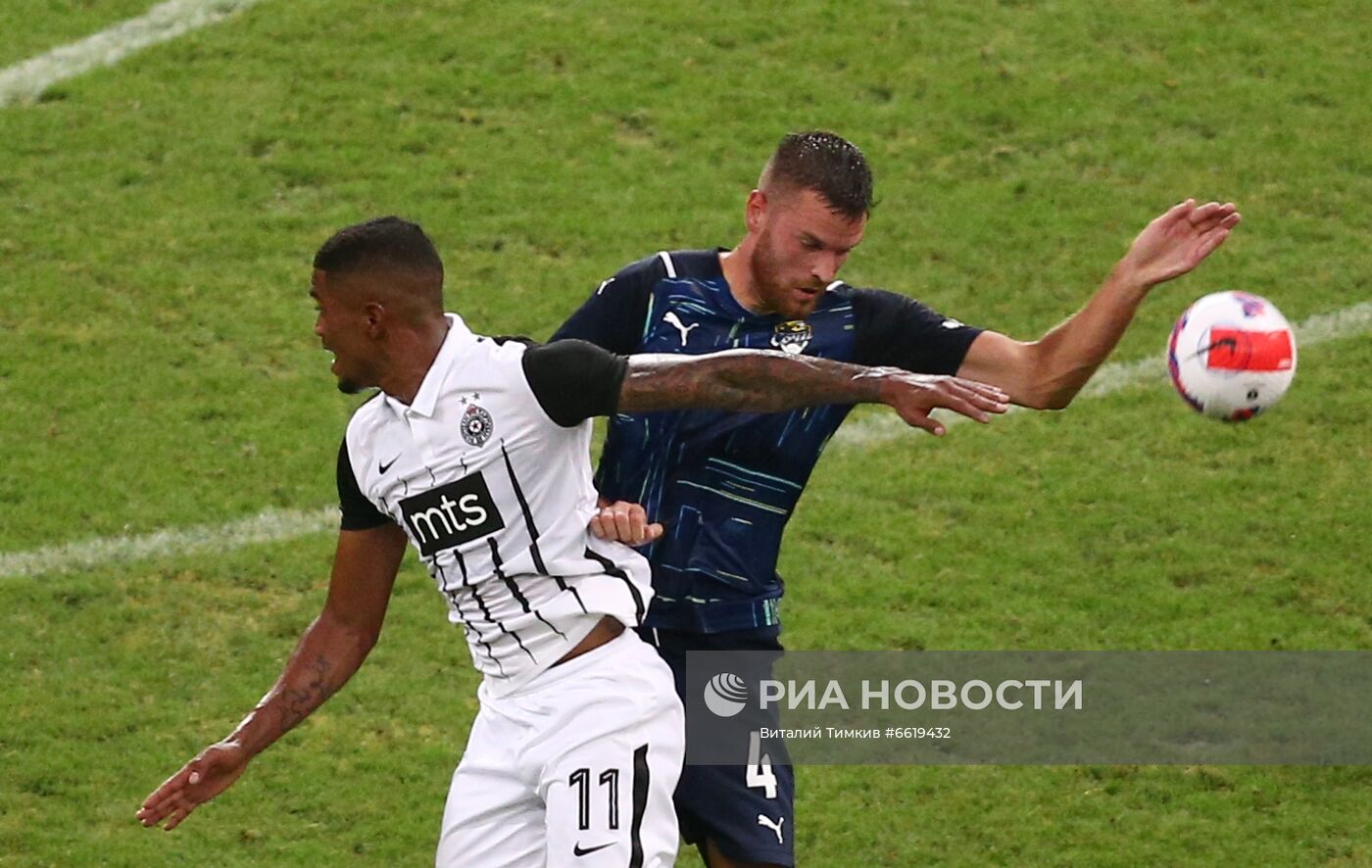 Футбол. Лига конференций. Матч "Сочи" - "Партизан"