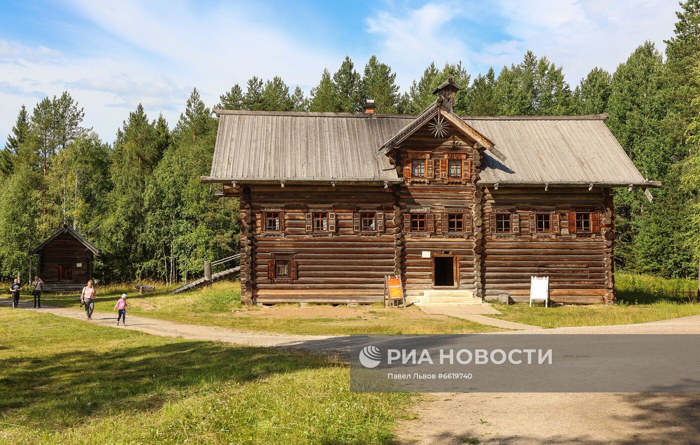 Музей деревянного зодчества "Малые Корелы" в Архангельске