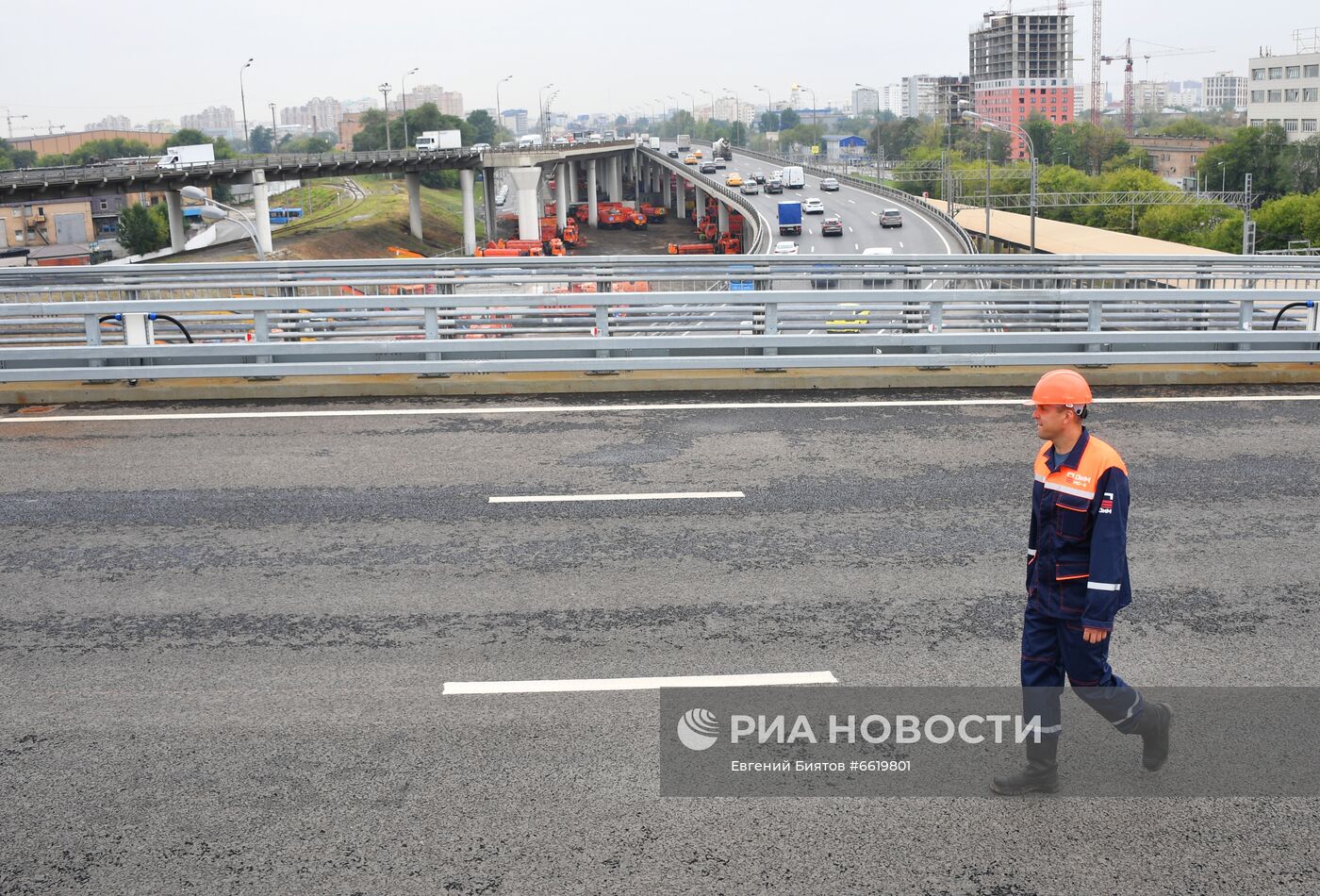 Открытие участка Юго-Восточной хорды в Москве