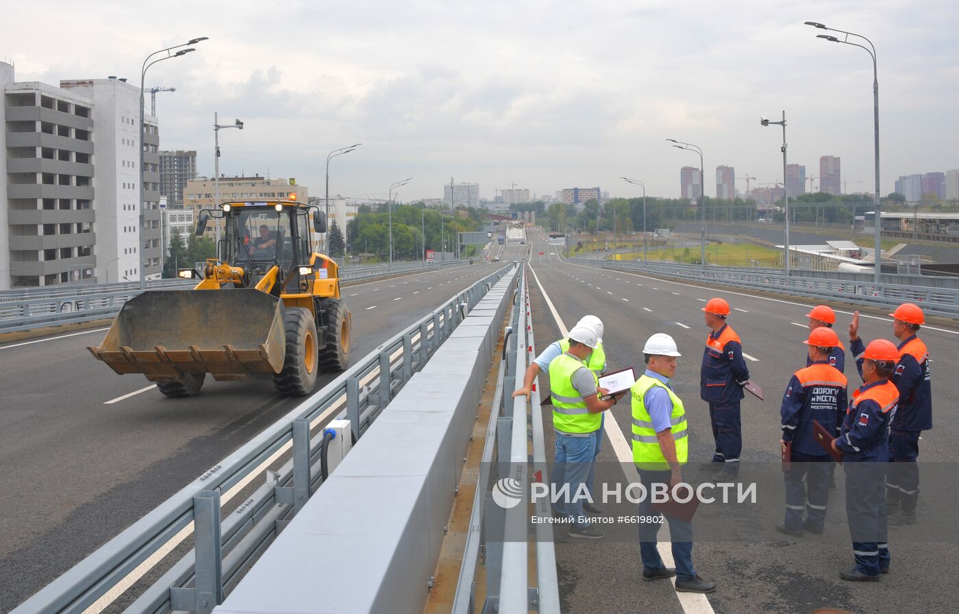 Открытие участка Юго-Восточной хорды в Москве