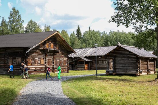 Музей деревянного зодчества "Малые Корелы" в Архангельске