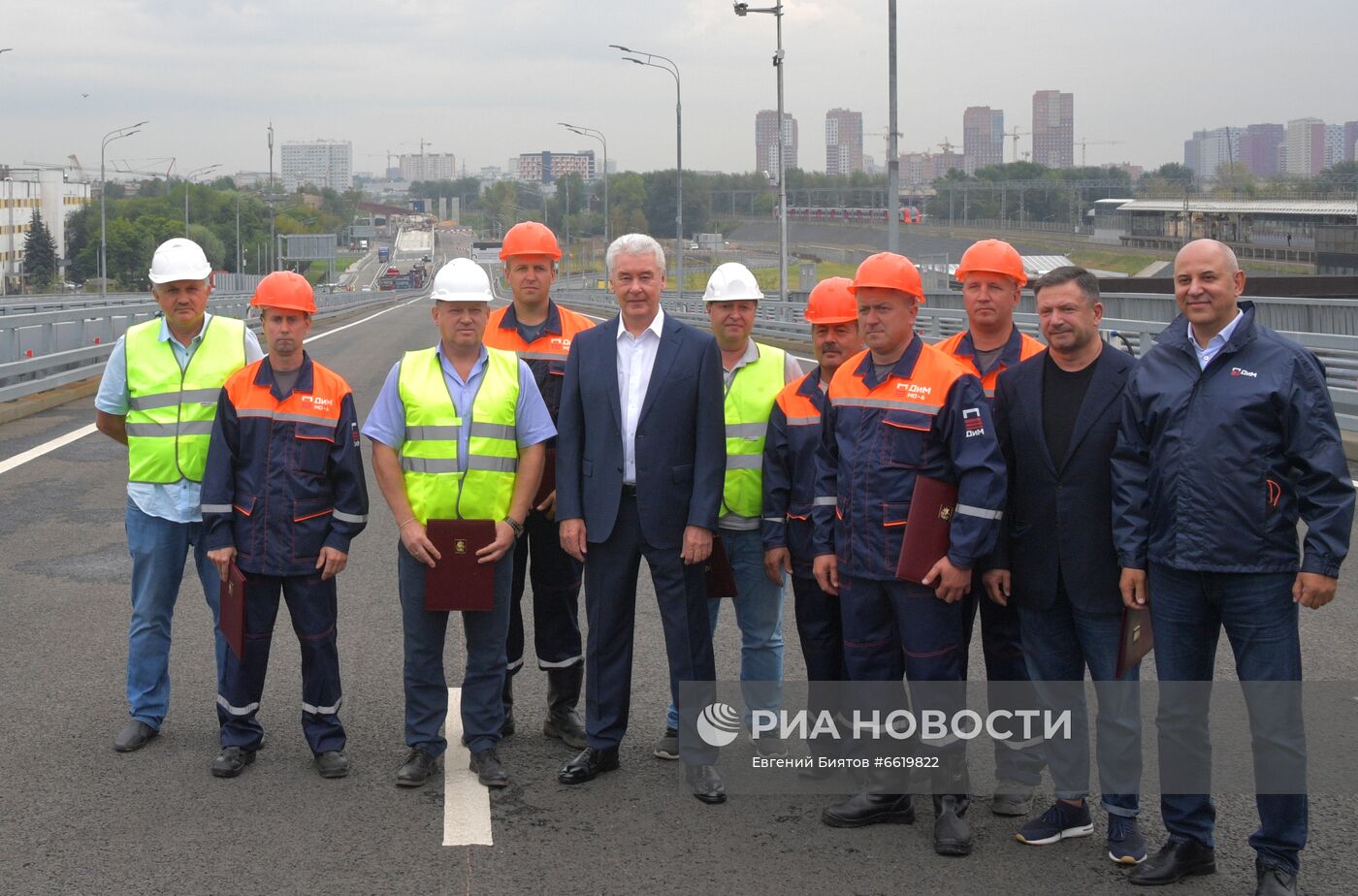 Открытие участка Юго-Восточной хорды в Москве